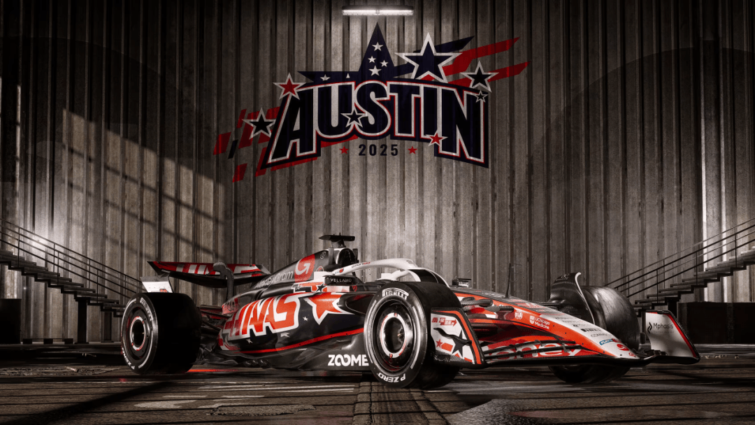 包含哈斯车队绝杀红牛车队，塞恩斯惊艳四座的词条